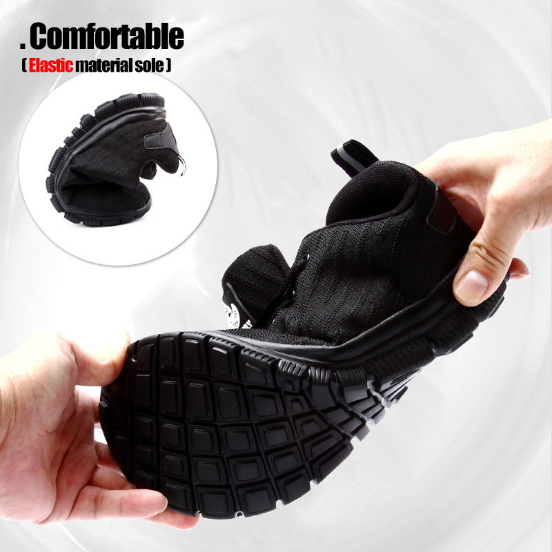 LARNMERN 2020 News Safety Shoes S3 SRC Professional Protection Comfortable Breathable Lightweight Steel Toe Anti-nail Work Shoes 200916