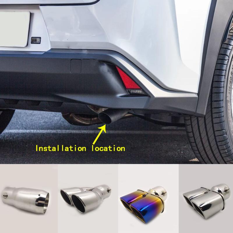 For UX 200H 250H 260H 2020 -2020 car stick cover muffler exterior back end pipe dedicate exhaust tip tail outlet ornament
For UX 200H 250H 260H 2020 -2020 car stick cover muffler exterior back end pipe dedicate exhaust tip tail outlet ornament