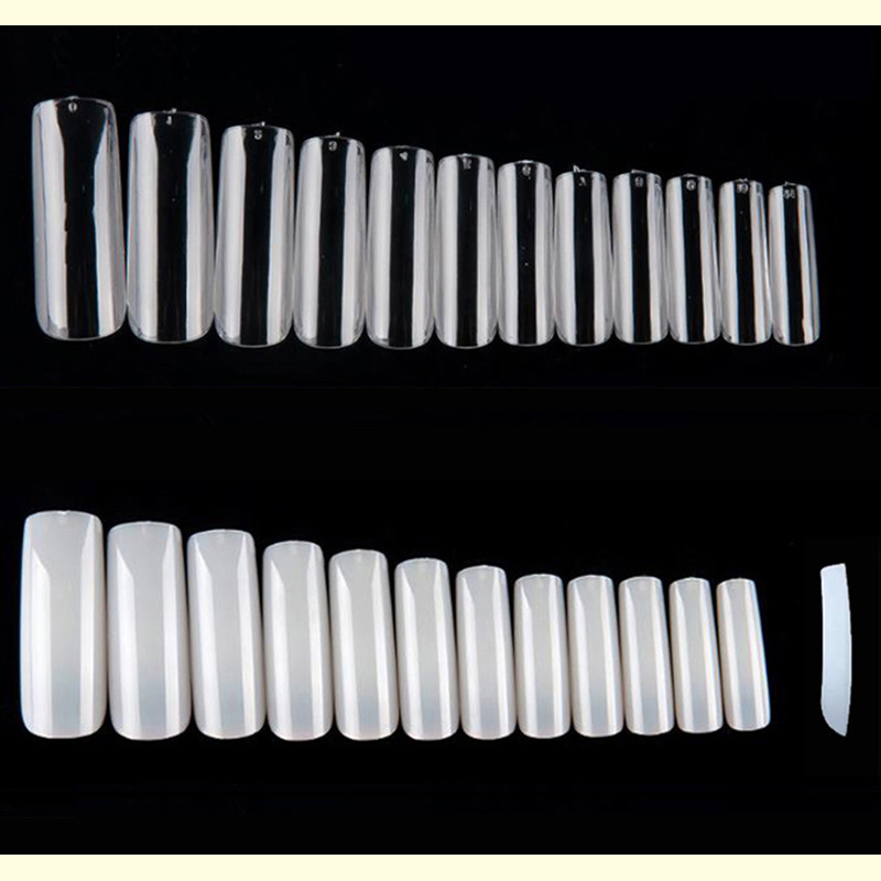 504Pcs Long Square Nail Tips Overlap Nail Full Cover 12 Size ( Clear / Natural
504Pcs Long Square Nail Tips Overlap Nail Full Cover 12 Size ( Clear / Natural