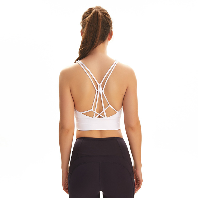 lu Yoga sports bra nude skin-friendly shockproof support vest lu bra running fitness gym clothes women solid workout activewear underwear, Black
lu Yoga sports bra nude skin-friendly shockproof support vest lu bra running fitness gym clothes women solid workout activewear underwear, Black
