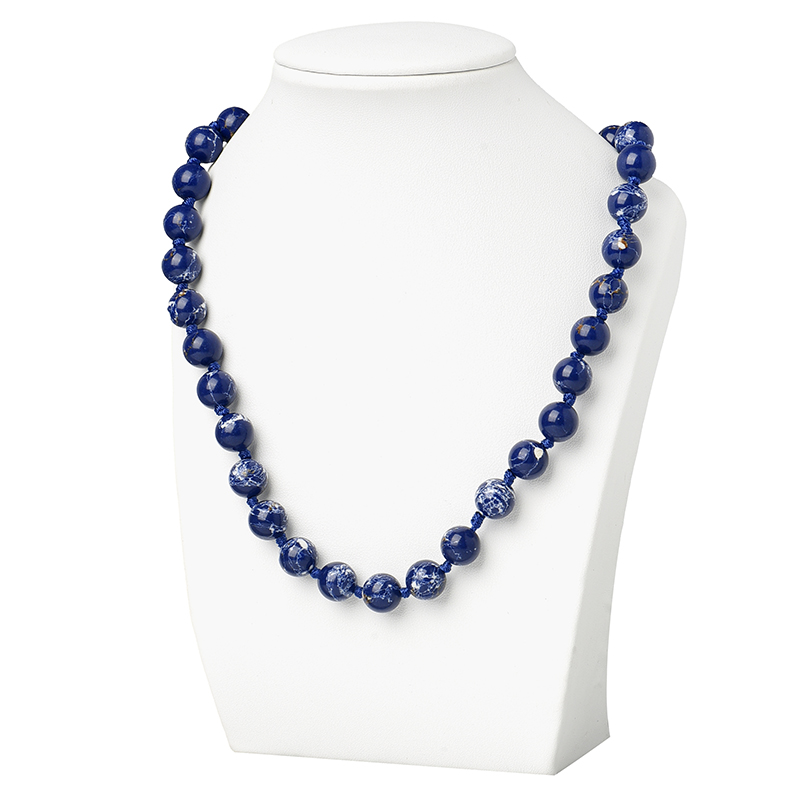 Dark Blue Stone Beads with White Stripes 10mm Fit DIY Synthetic Emperor Stone Necklace 18inch Preferred Gifts H433
Dark Blue Stone Beads with White Stripes 10mm Fit DIY Synthetic Emperor Stone Necklace 18inch Preferred Gifts H433