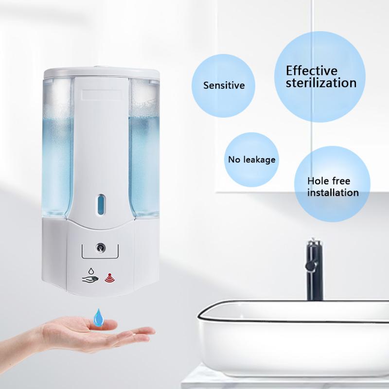 450ml Touchless Liquid Soap Dispenser Smart Sensor Hands-Free Automatic Soap Dispenser Pump For Bathroom Kitchen
450ml Touchless Liquid Soap Dispenser Smart Sensor Hands-Free Automatic Soap Dispenser Pump For Bathroom Kitchen