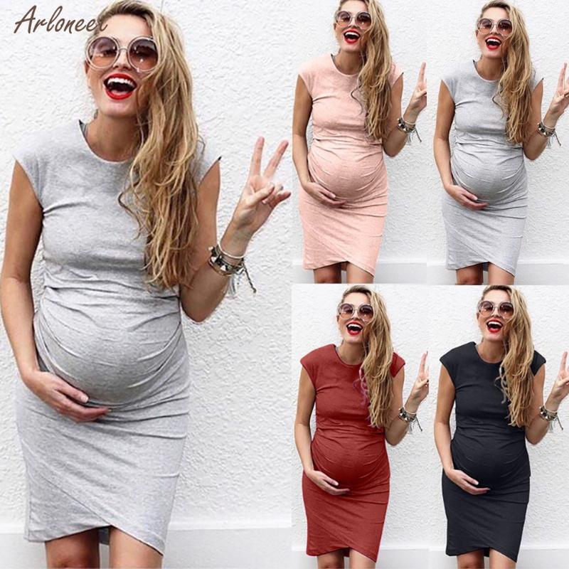Maternity Dress Women Fashion Solid Color Sleeveless Maternity Pregnat Casual Comfortable Pregnancy Dresse Clothes, Pink
Maternity Dress Women Fashion Solid Color Sleeveless Maternity Pregnat Casual Comfortable Pregnancy Dresse Clothes, Pink