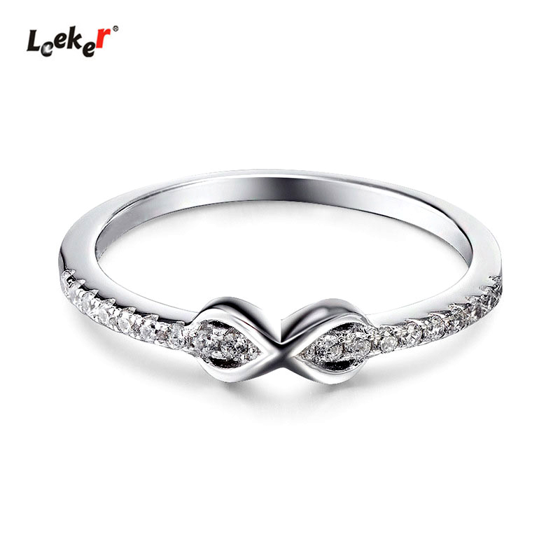 LEEKER 2020 New Crystal Infinity Rings For Women Rose Gold Silver Color Tiny Crystal Slim Girl Midi Ring Jewelry Gift 456 LK8
LEEKER 2020 New Crystal Infinity Rings For Women Rose Gold Silver Color Tiny Crystal Slim Girl Midi Ring Jewelry Gift 456 LK8