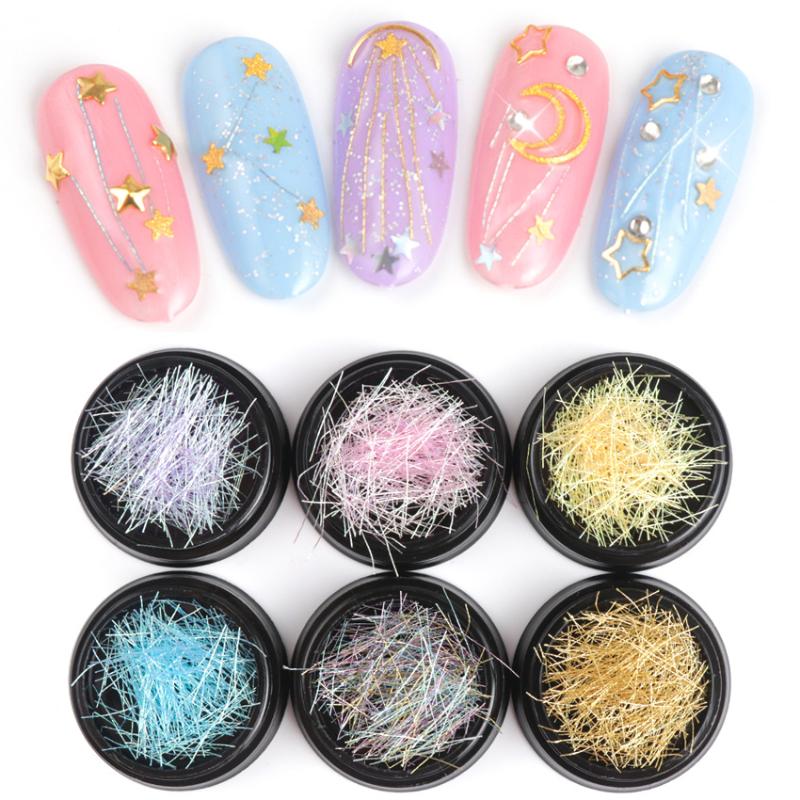 12 Colors Metal Nail Art Glitter Line DIY Manicure Multicolor Mermaid Seats Wire Nail Art Decoration Accessories
12 Colors Metal Nail Art Glitter Line DIY Manicure Multicolor Mermaid Seats Wire Nail Art Decoration Accessories