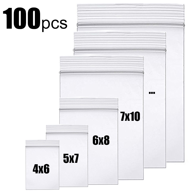 100pcs/lot Clear Bag Thick Heavy-Duty Storage Bag Package Plastic Small Reclosable Poly Bags Thickness 0.20mm
100pcs/lot Clear Bag Thick Heavy-Duty Storage Bag Package Plastic Small Reclosable Poly Bags Thickness 0.20mm