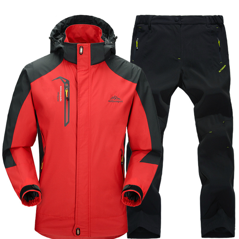 Windbreaker Men Camping Hunting Climbing Jackets Pants Suit Set Winter Outdoor Waterproof Sport Women Softshell Coat, Male 5
Windbreaker Men Camping Hunting Climbing Jackets Pants Suit Set Winter Outdoor Waterproof Sport Women Softshell Coat, Male 5