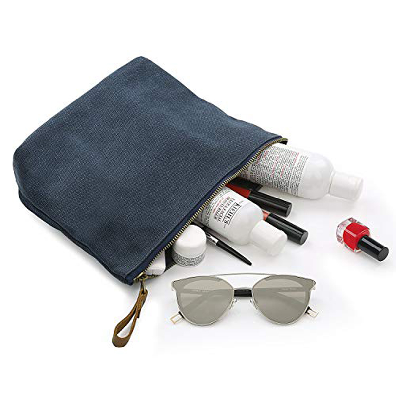 Canvas Makeup Bag Cosmetic Bag Large Toiletry Travel Case Organizer for Women, Black
Canvas Makeup Bag Cosmetic Bag Large Toiletry Travel Case Organizer for Women, Black