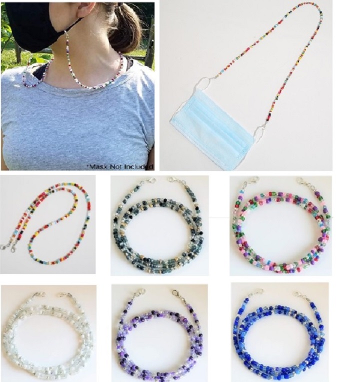 Fashion Colorful Beads Mask Lanyard Vintage Mask Chain Holder For Glasses Mask Women Necklace Jewelry Party Gifts DHL SHip HH9-3301
Fashion Colorful Beads Mask Lanyard Vintage Mask Chain Holder For Glasses Mask Women Necklace Jewelry Party Gifts DHL SHip HH9-3301