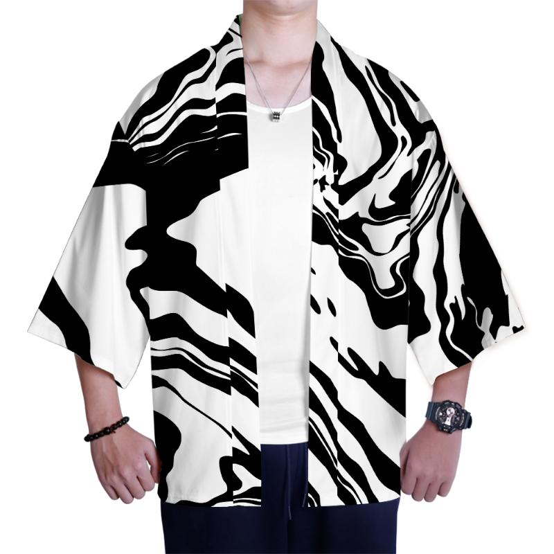 New Harajuku Kimono Men Fashion Casual Yukata Comfortable Kimono Popular Streetwear Personality Japan's clothing Cool Tops
New Harajuku Kimono Men Fashion Casual Yukata Comfortable Kimono Popular Streetwear Personality Japan's clothing Cool Tops