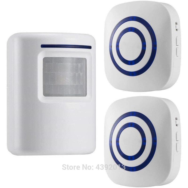 Wireless Motion Sensor Detector Gate Entry Door Bell Welcome Chime Alert Alarm EU Plug Smart Home Security Driveway Alarm
Wireless Motion Sensor Detector Gate Entry Door Bell Welcome Chime Alert Alarm EU Plug Smart Home Security Driveway Alarm