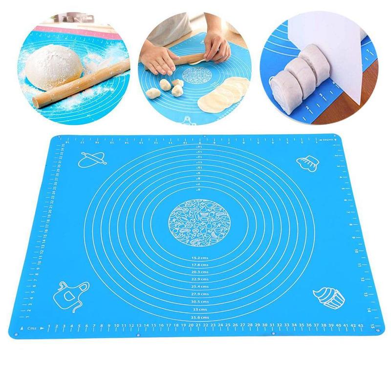 Silicone Non-Stick Silicone Thickening Mat Rolling Dough Liner Pad Pastry Cake Bakeware Pasta Flour Table Sheet Kitchen Tools
Silicone Non-Stick Silicone Thickening Mat Rolling Dough Liner Pad Pastry Cake Bakeware Pasta Flour Table Sheet Kitchen Tools
