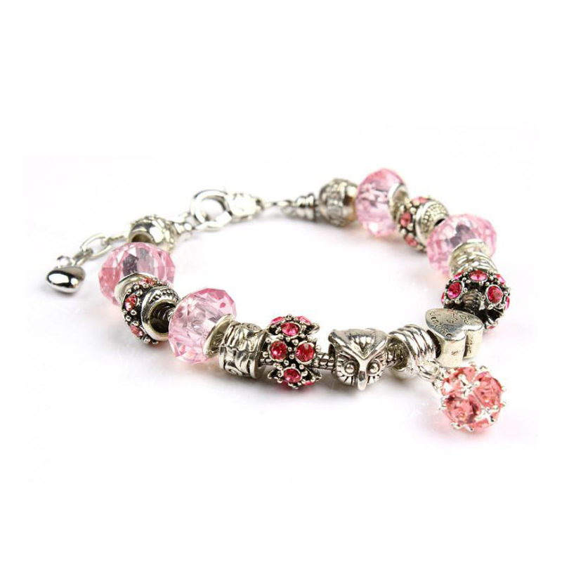 Colorful murano glass charm crystal bracelet and bracelet with shell heart bead for women's fashion jewelry
Colorful murano glass charm crystal bracelet and bracelet with shell heart bead for women's fashion jewelry