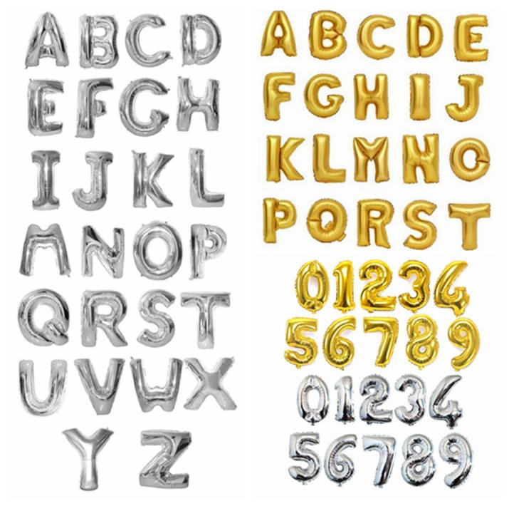 32 inch letter number balloons Foil balloon gold silver letter digital Globos birthday party decoration baby bath supplies SN1467
32 inch letter number balloons Foil balloon gold silver letter digital Globos birthday party decoration baby bath supplies SN1467