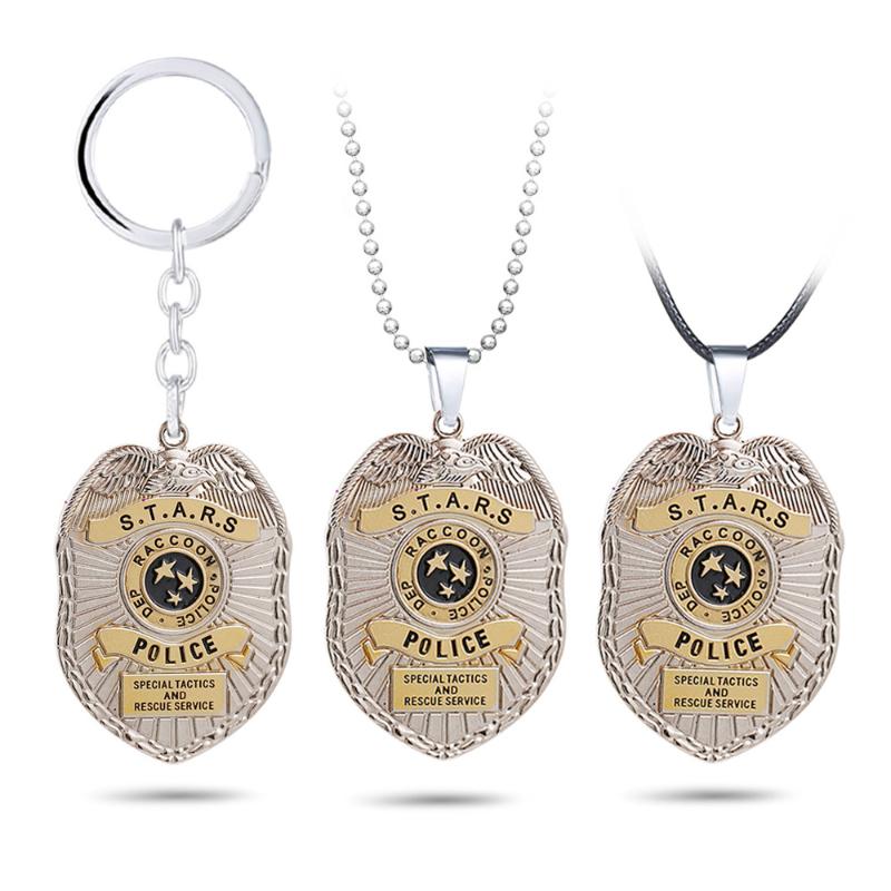 Biohazard Raccoon City Badge Keychains Biological Hazard Pendant Necklace Umbrella Charm Keychains Necklaces Gifts Jewelr
Biohazard Raccoon City Badge Keychains Biological Hazard Pendant Necklace Umbrella Charm Keychains Necklaces Gifts Jewelr