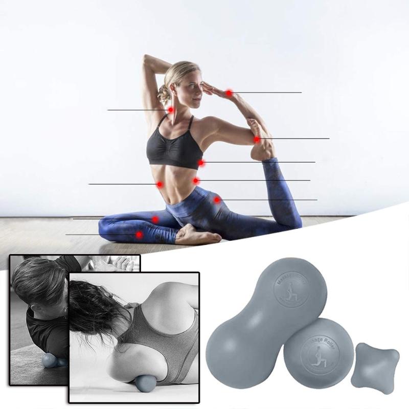 3 Pc Lacrosse Myofascia Ball Silicone Yoga Fitness Ball Cervical Membrane Rehabilitation Fascia Exercise Relieve Pain Se6
3 Pc Lacrosse Myofascia Ball Silicone Yoga Fitness Ball Cervical Membrane Rehabilitation Fascia Exercise Relieve Pain Se6
