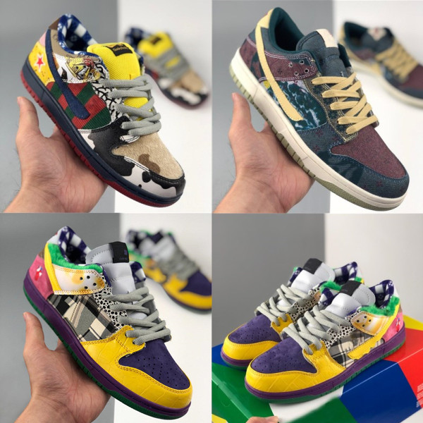 High Quality What The Dunk SB Low Men Women Running Shoes Lemon Wash Sports Sneakers Mens Skateboard trainers Zapatos size 36-45
High Quality What The Dunk SB Low Men Women Running Shoes Lemon Wash Sports Sneakers Mens Skateboard trainers Zapatos size 36-45