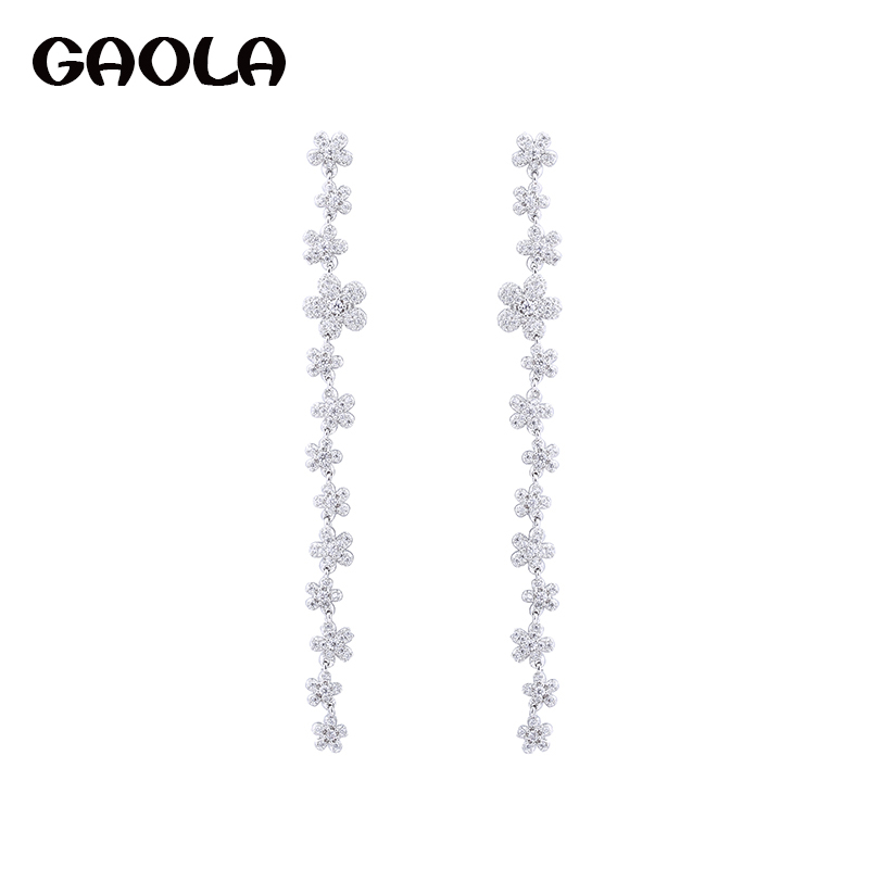 GAOLA New Clear Cubic Zirconia Long Exaggerated Flower Dangle Earring For Women GLE6564Y
GAOLA New Clear Cubic Zirconia Long Exaggerated Flower Dangle Earring For Women GLE6564Y