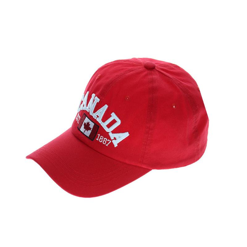 2020 Men and women Canada flag letter embroidery cotton baseball cap unisex fashion casual outdoor baseball cap adjustable, Red
2020 Men and women Canada flag letter embroidery cotton baseball cap unisex fashion casual outdoor baseball cap adjustable, Red