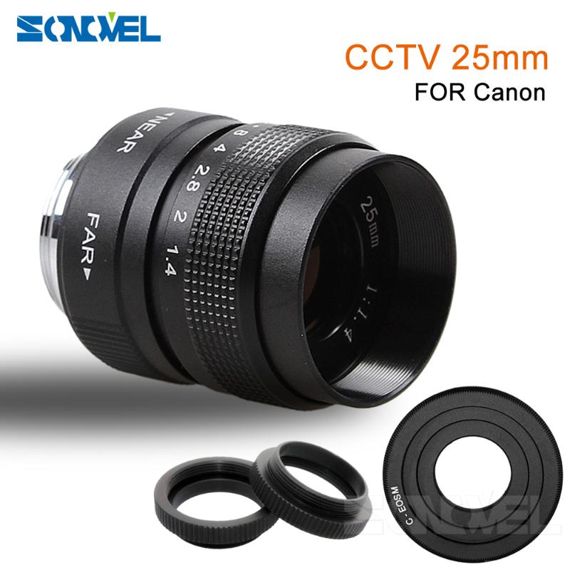 25mm CCTV TV Movie lens Fixed Focus F1.4 Lens+C Mount for Canon EOS M M2 M3 M5 M10 Mirrorless Camera C-EOS M
25mm CCTV TV Movie lens Fixed Focus F1.4 Lens+C Mount for Canon EOS M M2 M3 M5 M10 Mirrorless Camera C-EOS M