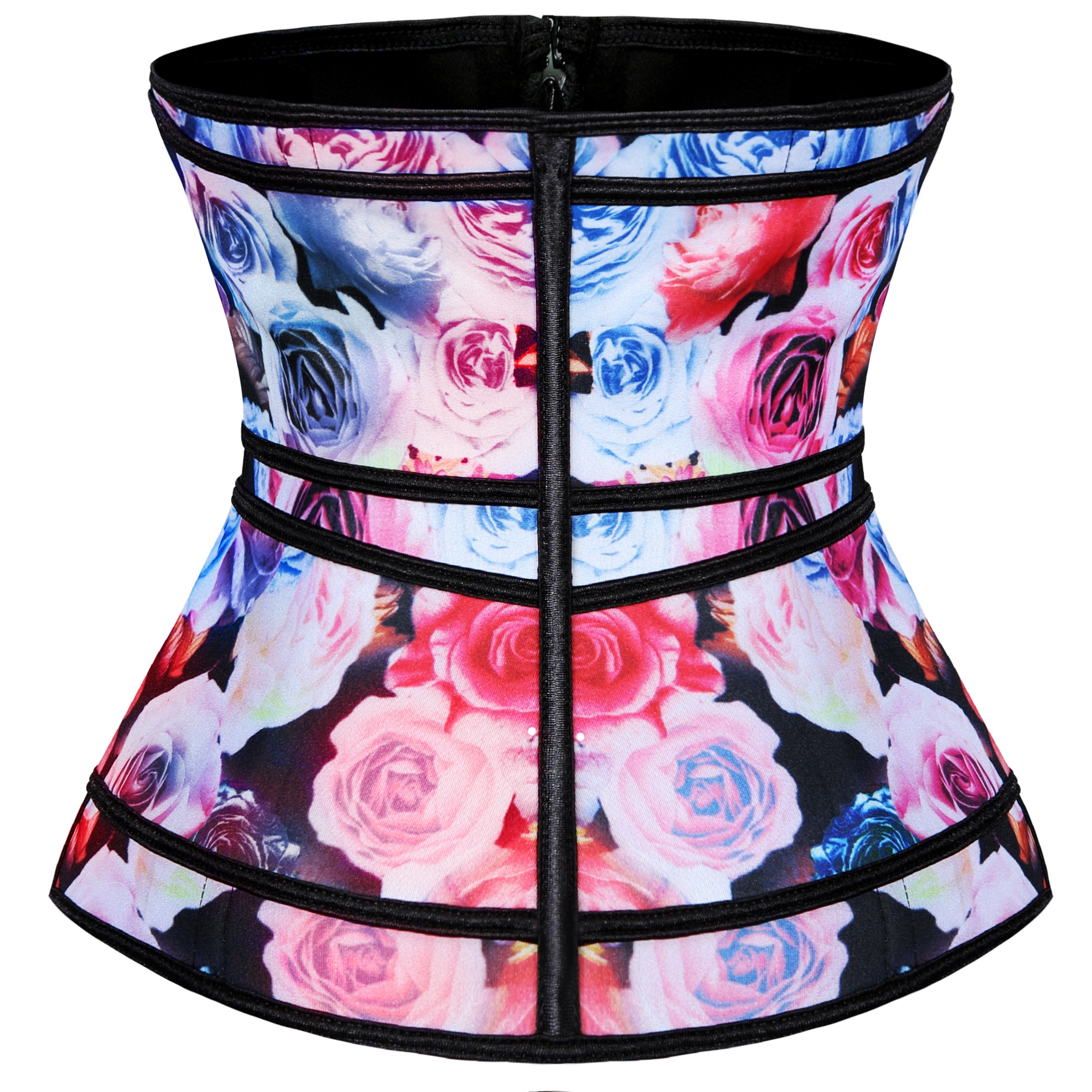 Newest Hot Sale Women Rose Waist Trainer Neoprene Sauna Sweat Corset Trimmer Belt Waist Cincher Body Shaper Slimming Sports Girdle Shapewear