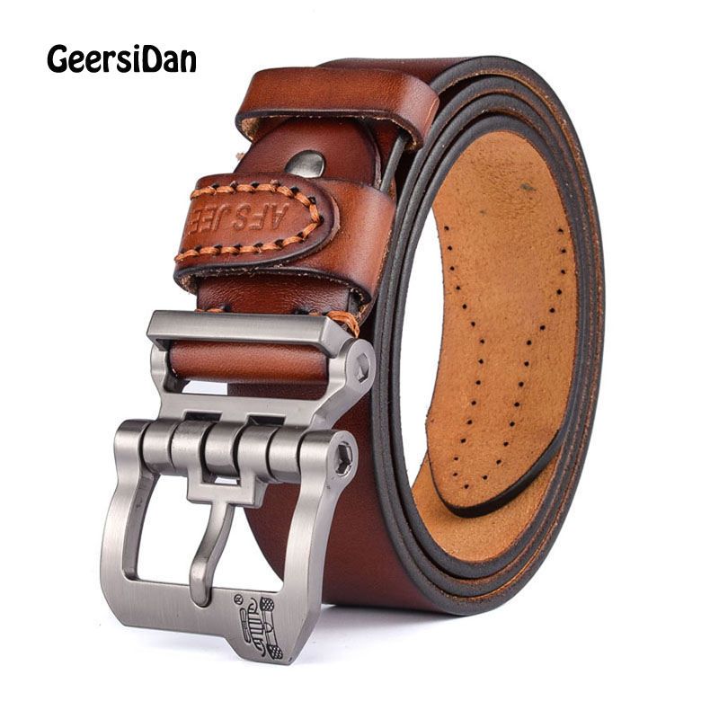 2020 New designer high quality 100% cow genuine leather pin buckle belts for men male fashion business men belts, Black
2020 New designer high quality 100% cow genuine leather pin buckle belts for men male fashion business men belts, Black
