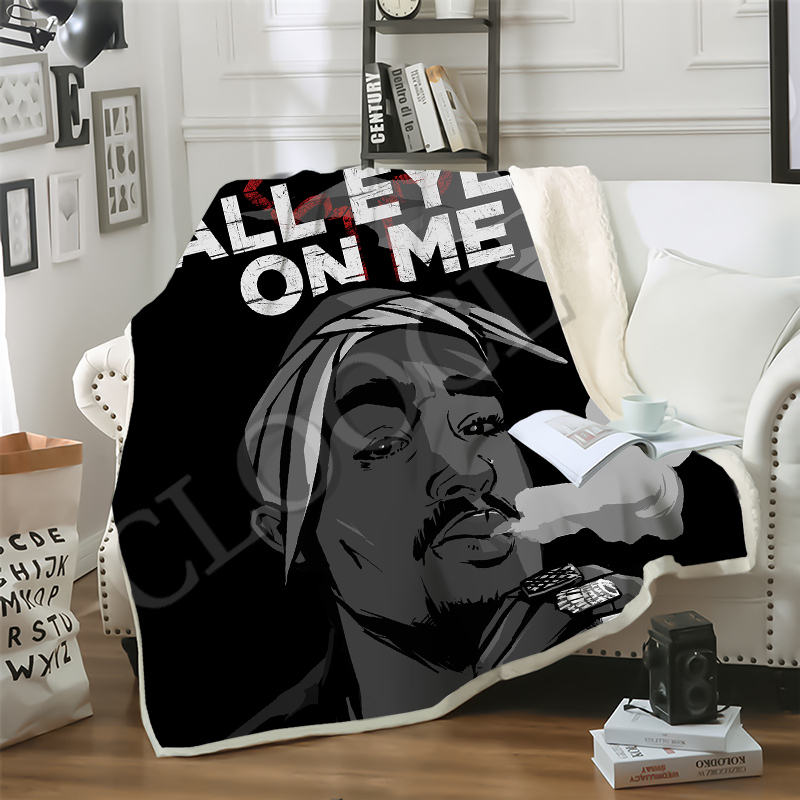 CLOOCL Rock Rapper 2pac Warm Plush Blanket 3D Print Star Singer Soft Winter Blanket Bed Travel Decorative Sofa Two-layer Quilt
CLOOCL Rock Rapper 2pac Warm Plush Blanket 3D Print Star Singer Soft Winter Blanket Bed Travel Decorative Sofa Two-layer Quilt