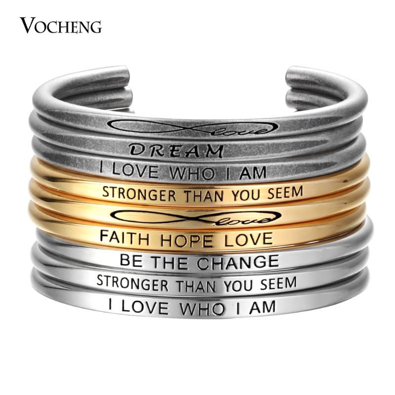 Stainless Steel Mantra Bangle Quotes Engraved Etching Process Bracelets Trending Jewelry Width 4mm 3 Colors Plated SL-023
Stainless Steel Mantra Bangle Quotes Engraved Etching Process Bracelets Trending Jewelry Width 4mm 3 Colors Plated SL-023