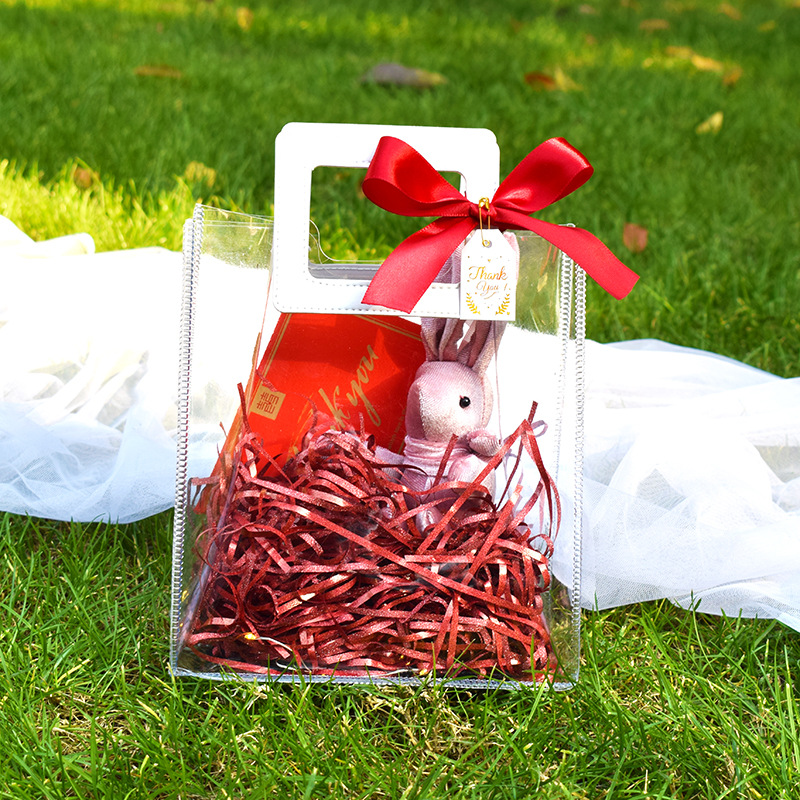 2PCS Ins Wind Pvc Transparent Plastic Tote Bags Pe High-end Tote Christmas Gift Packing Bag Birthday Wedding Party Supplies Bag
2PCS Ins Wind Pvc Transparent Plastic Tote Bags Pe High-end Tote Christmas Gift Packing Bag Birthday Wedding Party Supplies Bag