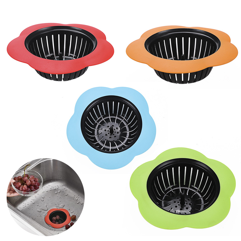 Silicone Kitchen Sink Strainer Flower Shaped Shower Sink Drains Cover Sink Colander Sewer Hair Filter Kitchen Accessories
Silicone Kitchen Sink Strainer Flower Shaped Shower Sink Drains Cover Sink Colander Sewer Hair Filter Kitchen Accessories