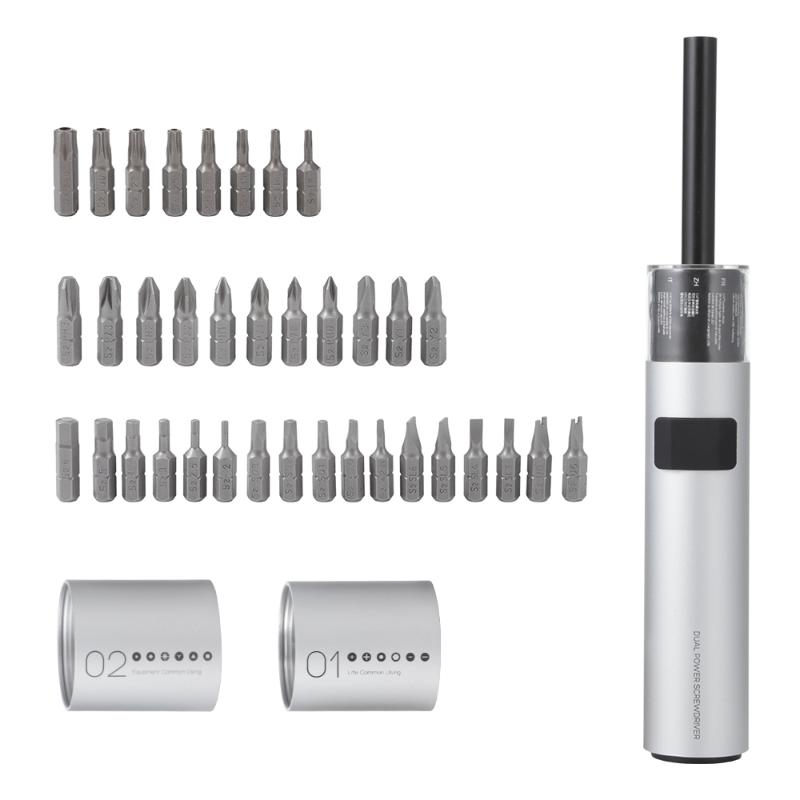 WOWSTICK SD new screwdriver 36-bit LED lithium battery rechargeable magnetic suction one-key design DIY tool set
WOWSTICK SD new screwdriver 36-bit LED lithium battery rechargeable magnetic suction one-key design DIY tool set