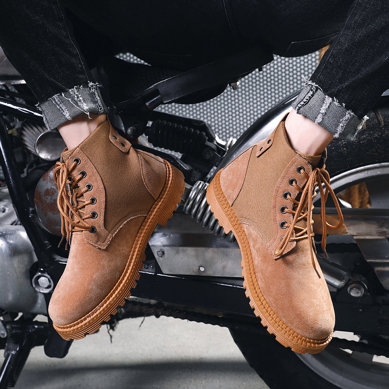 High Quality Men Boots Fashion Boots Motorcycle Snow Outdoor Casual Autumn Winter Shoes, Black
High Quality Men Boots Fashion Boots Motorcycle Snow Outdoor Casual Autumn Winter Shoes, Black