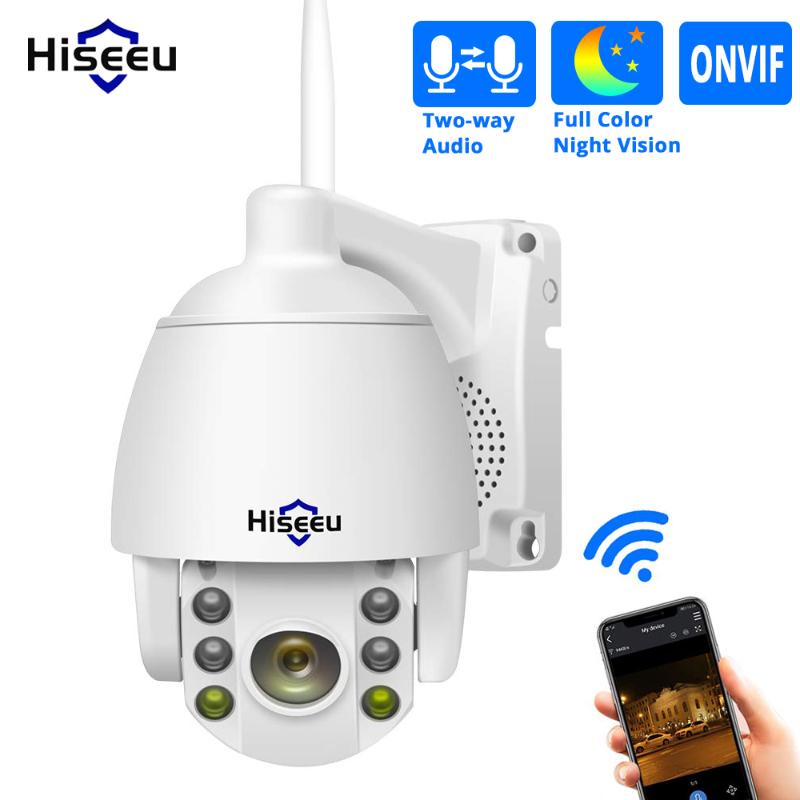Hiseeu 1080P PTZ Wireless Security Camera 2MP 5X Digital Zoom WIFI Outdoor Two Way Audio for Wireless NVR System Kit Remote View
Hiseeu 1080P PTZ Wireless Security Camera 2MP 5X Digital Zoom WIFI Outdoor Two Way Audio for Wireless NVR System Kit Remote View