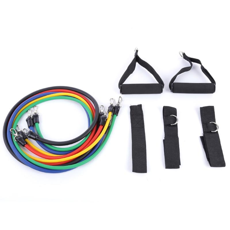 2020 11Pcs/Set Pilates Latex Tubing Expanders Exercise Tubes Practical Strength Resistance Band Sets Crossfit Fitness Equipment
2020 11Pcs/Set Pilates Latex Tubing Expanders Exercise Tubes Practical Strength Resistance Band Sets Crossfit Fitness Equipment