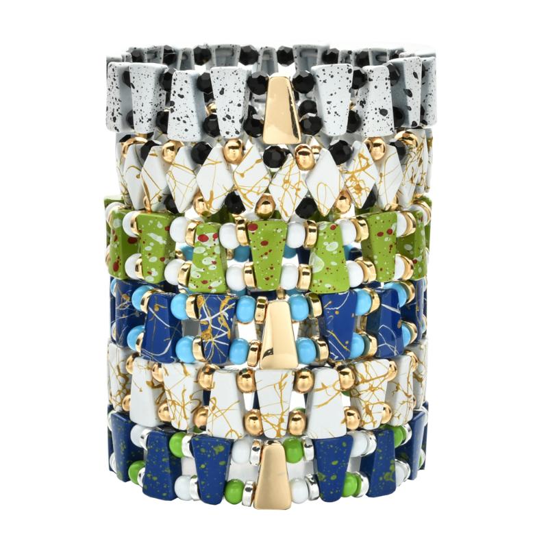 New Design Boho Spot Vintage Bracelet Friendship Bracelets For Women Jewelry Summer Pulseiras Mujer Tile Beads Bracelet Men
New Design Boho Spot Vintage Bracelet Friendship Bracelets For Women Jewelry Summer Pulseiras Mujer Tile Beads Bracelet Men