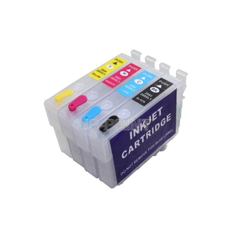 UP 1set 206 T206 refill Ink Cartridge With one Chip compatible For XP-2101 XP2101 XP 2101 Printer T2061 - T2064
UP 1set 206 T206 refill Ink Cartridge With one Chip compatible For XP-2101 XP2101 XP 2101 Printer T2061 - T2064