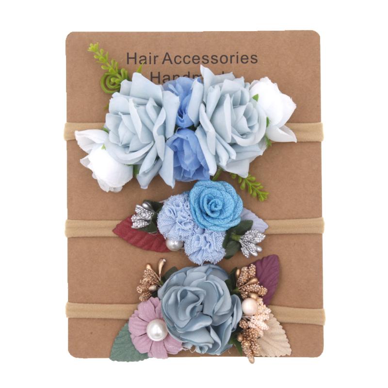 3Pcs/set Hair Accessories Flower Headband Baby Girls Handmade Newborn Elastic Princess Hairbands Party Floral Nylon Headbands
3Pcs/set Hair Accessories Flower Headband Baby Girls Handmade Newborn Elastic Princess Hairbands Party Floral Nylon Headbands