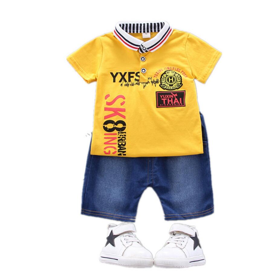 Baby Boys Clothes Summer Cotton letter Top Shorts Jeans 2Pcs/set For 0 1 2 3 Year Children Clothing Sets, Picture
Baby Boys Clothes Summer Cotton letter Top Shorts Jeans 2Pcs/set For 0 1 2 3 Year Children Clothing Sets, Picture