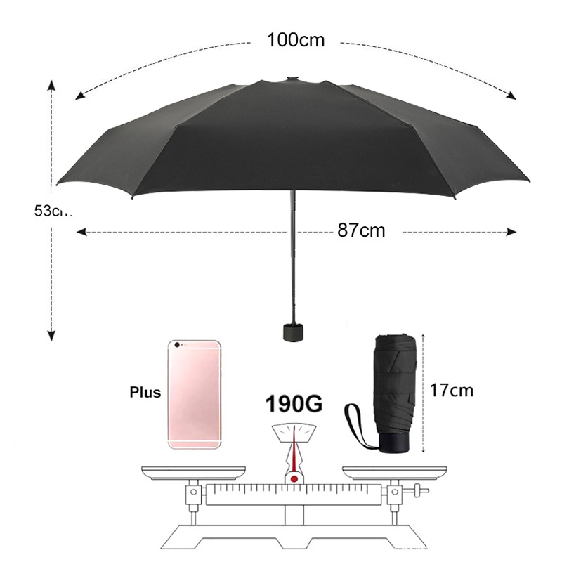 5 Folding Kids Fashion Small Umbrella Rain Women Umbrella Men Ultralight Mini Girls Umbrellas Waterproof Portable Travel W
5 Folding Kids Fashion Small Umbrella Rain Women Umbrella Men Ultralight Mini Girls Umbrellas Waterproof Portable Travel W