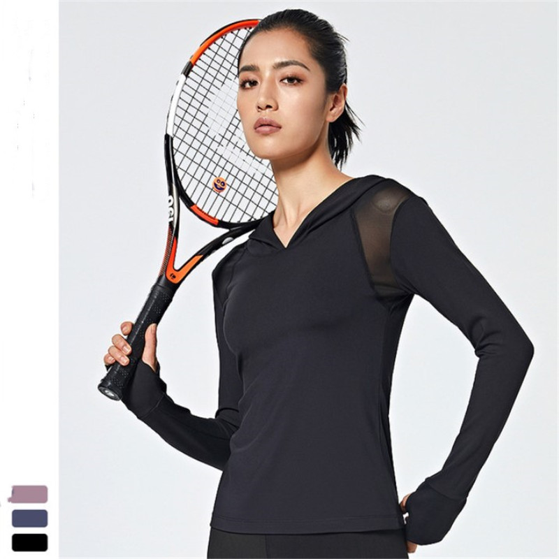 Workout Long Sleeve Shirts for Women - Yoga Running Tops Pullover Exercise T-Shirt With Thum Crop Athletic 2020 Autumn, As picture
Workout Long Sleeve Shirts for Women - Yoga Running Tops Pullover Exercise T-Shirt With Thum Crop Athletic 2020 Autumn, As picture