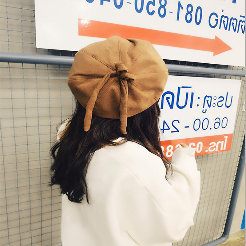 Women Autumn Winter Hat Korea Style Solid Corduroy Women Beret Cute Octagonal Cap Artist Painter Hat Ladies Bow Beret, Pink
Women Autumn Winter Hat Korea Style Solid Corduroy Women Beret Cute Octagonal Cap Artist Painter Hat Ladies Bow Beret, Pink