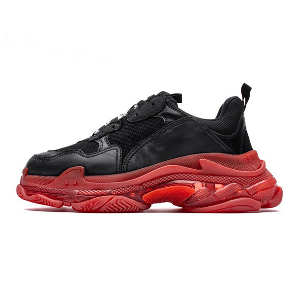 Mens Crystal Bottom Paris Triple S 17FW Sneaker Black Cream Red Dad Shoes Platform Women Casual Trainer Retro Ladies Designer Shoes
Mens Crystal Bottom Paris Triple S 17FW Sneaker Black Cream Red Dad Shoes Platform Women Casual Trainer Retro Ladies Designer Shoes