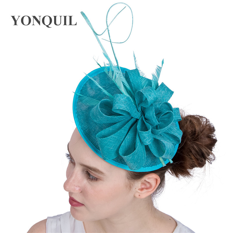 New design 15 Colors Special fascinator on hair bands banquet dance hats fancy feather ostrich hair accessories for women race party SYF212
New design 15 Colors Special fascinator on hair bands banquet dance hats fancy feather ostrich hair accessories for women race party SYF212
