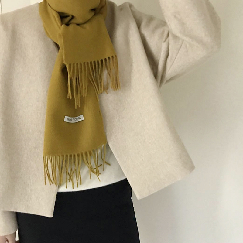 Designer Women Wool Scarves 190x30cm Winter Tippet Solid High Quality Big Warm Shawl Wrap Tassle Thicken Wool Scarf, Blue;gray
Designer Women Wool Scarves 190x30cm Winter Tippet Solid High Quality Big Warm Shawl Wrap Tassle Thicken Wool Scarf, Blue;gray