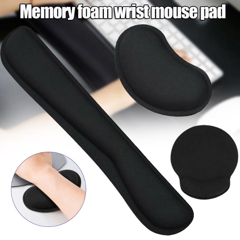 Keyboard Wrist Rest Pad Mouse Slow Rebound Memory Foam Wrist Rest Support Cushion DJA88
Keyboard Wrist Rest Pad Mouse Slow Rebound Memory Foam Wrist Rest Support Cushion DJA88