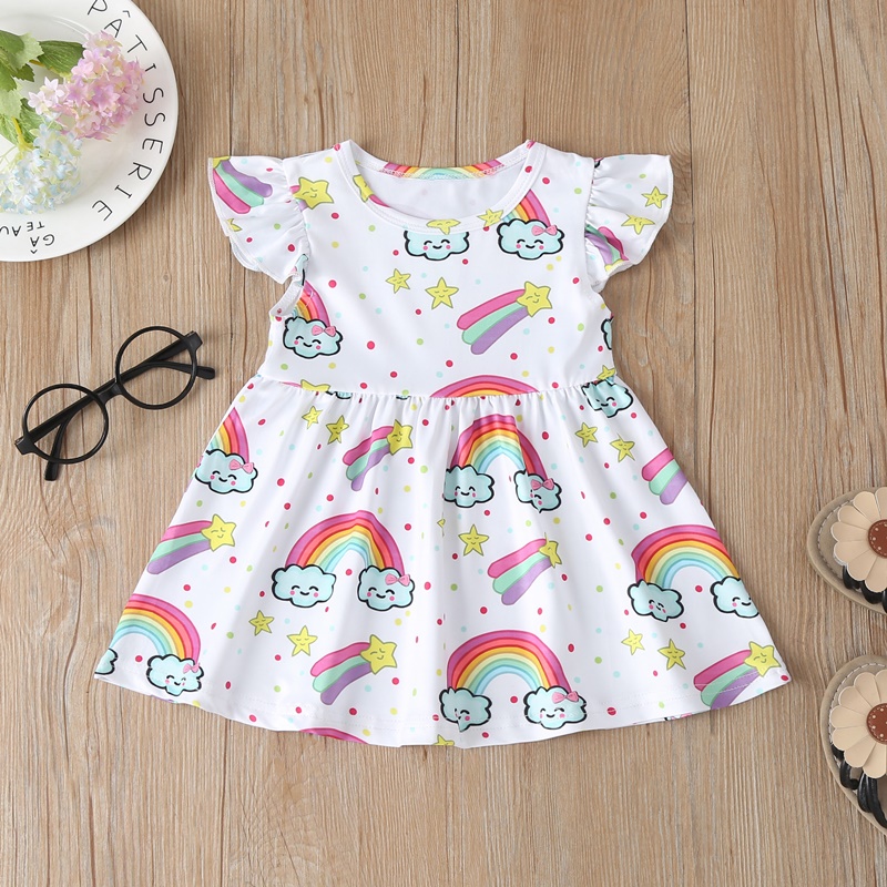 Baby Clothing Baby Girls Dresses Summer Dress Girl Clothes Holiday Cotton Casual Rainbow Animal Print Princess Dresses 1-4Y, Jk00278
Baby Clothing Baby Girls Dresses Summer Dress Girl Clothes Holiday Cotton Casual Rainbow Animal Print Princess Dresses 1-4Y, Jk00278