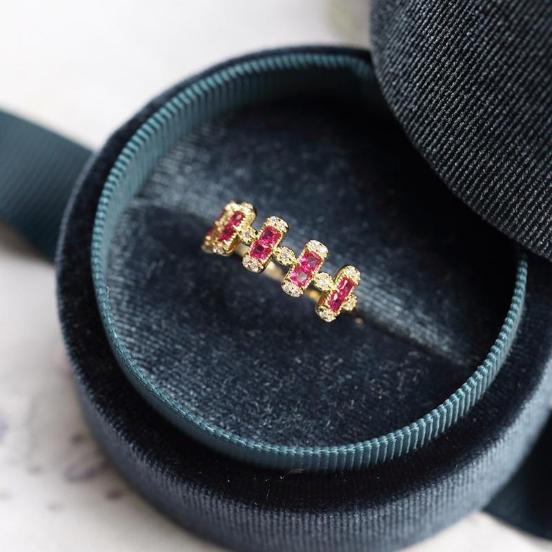 LAMOON 925 Sterling Silver Ring For Women Vintage style Square Zircon 14K Gold Plated Fine Jewelry LMRI089
LAMOON 925 Sterling Silver Ring For Women Vintage style Square Zircon 14K Gold Plated Fine Jewelry LMRI089