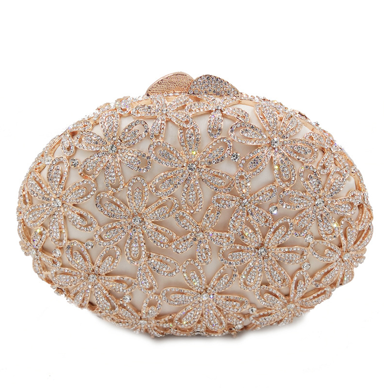 female pink Crystal Diamond handbags Women Metal Clutches Evening Bags Hollow Out Wedding Party Prom Handbag Purse, Color same as pictur
female pink Crystal Diamond handbags Women Metal Clutches Evening Bags Hollow Out Wedding Party Prom Handbag Purse, Color same as pictur