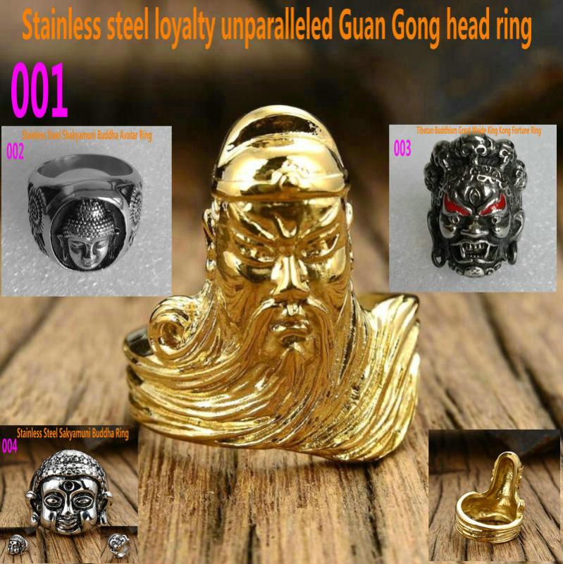 Men's stainless steel ring Buddha ring Guan Gong Avatar Buddhist Great Weide King Kong
Men's stainless steel ring Buddha ring Guan Gong Avatar Buddhist Great Weide King Kong
