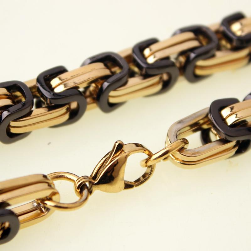 4/5/8mm Byzantine Box Link Chain Necklace Or Bracelet For Men Stainless Steel Chain Gold Black Fashion Men Jewelry Wholesale
4/5/8mm Byzantine Box Link Chain Necklace Or Bracelet For Men Stainless Steel Chain Gold Black Fashion Men Jewelry Wholesale